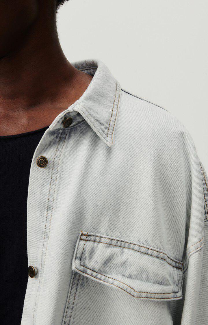 American Vintage Joybird Winter Bleach Shirt Hemd Herren hellblau 